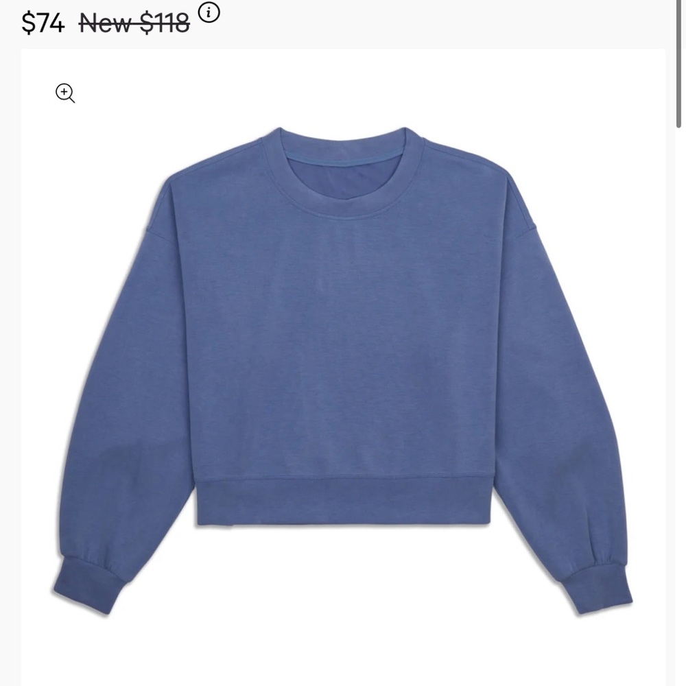 Softstreme Perfectly Oversized Cropped Crew
